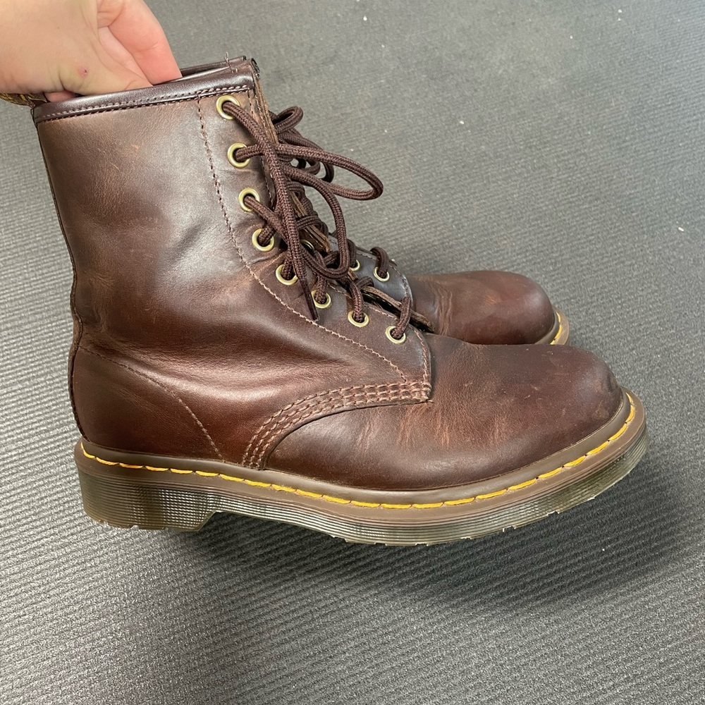 Dr. Martens crazy horse dark brown